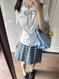 圆圆·水手领衬衫-资料图