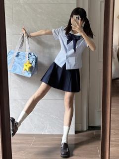 圆圆·水手领衬衫-资料图