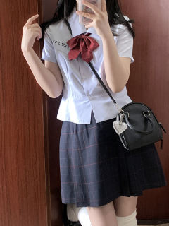 特殊门襟刺绣·格子衬衫-资料图