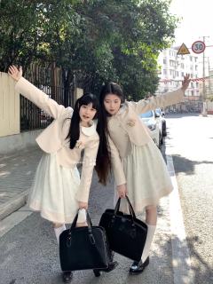 小野绘桃·背心裙套装-资料图