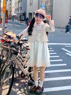 小野绘桃·背心裙套装-资料图