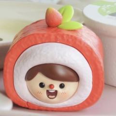 草莓红丝绒卷卷