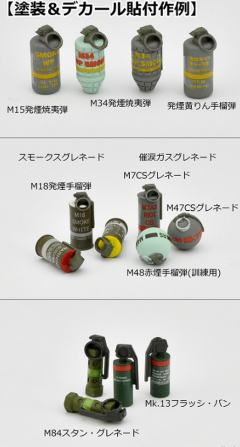 小军械库 LD046 手榴弹套装-资料图