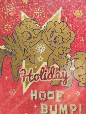 Holiday HOOF BUMP!