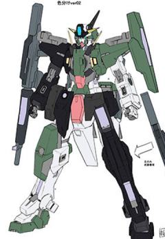 GN-002S 七枪型力天使高达