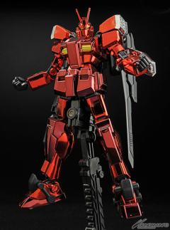 HGBF PF-78-3A 惊异红战士 电镀版-资料图
