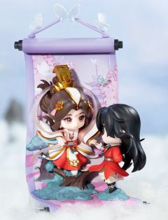天官赐福 谢怜 花城 仙乐浮绘 Q版手办-资料图
