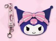 F赏-酷洛米挂绳硅胶小挎包1